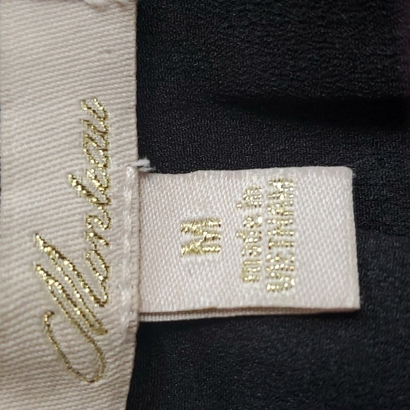 Monteau - Womens Black Waterfall Cropped blazer Cardigan Sz.Medium - Picture 4 of 5